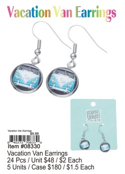 Vacation Van Earrings
